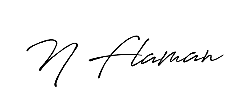 You should practise on your own different ways (Antro_Vectra_Bolder) to write your name (N Flaman) in signature. don't let someone else do it for you. N Flaman signature style 7 images and pictures png