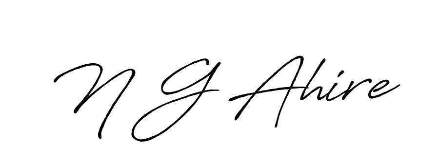 Best and Professional Signature Style for N G Ahire. Antro_Vectra_Bolder Best Signature Style Collection. N G Ahire signature style 7 images and pictures png