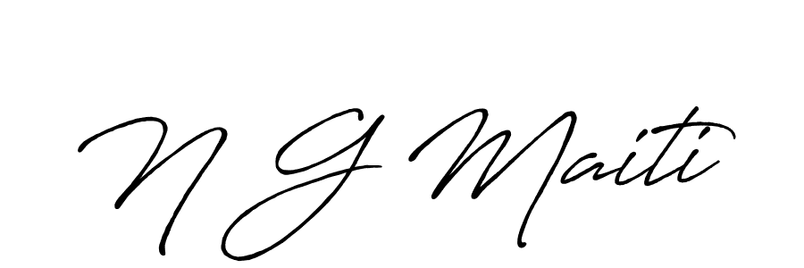 Similarly Antro_Vectra_Bolder is the best handwritten signature design. Signature creator online .You can use it as an online autograph creator for name N G Maiti. N G Maiti signature style 7 images and pictures png