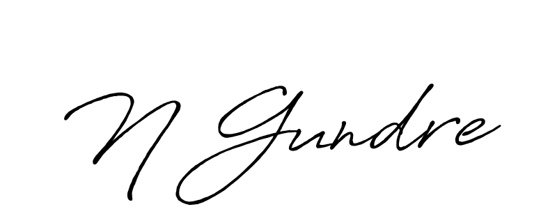 Similarly Antro_Vectra_Bolder is the best handwritten signature design. Signature creator online .You can use it as an online autograph creator for name N Gundre. N Gundre signature style 7 images and pictures png