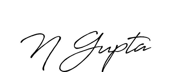 Also You can easily find your signature by using the search form. We will create N Gupta name handwritten signature images for you free of cost using Antro_Vectra_Bolder sign style. N Gupta signature style 7 images and pictures png