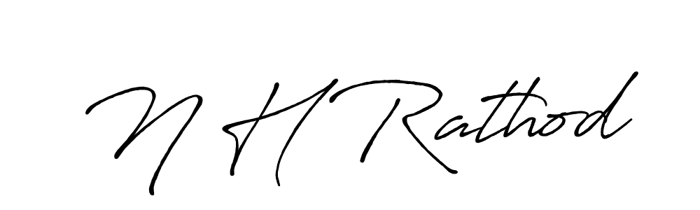 Make a short N H Rathod signature style. Manage your documents anywhere anytime using Antro_Vectra_Bolder. Create and add eSignatures, submit forms, share and send files easily. N H Rathod signature style 7 images and pictures png