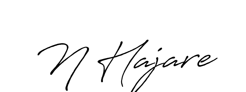 Once you've used our free online signature maker to create your best signature Antro_Vectra_Bolder style, it's time to enjoy all of the benefits that N Hajare name signing documents. N Hajare signature style 7 images and pictures png