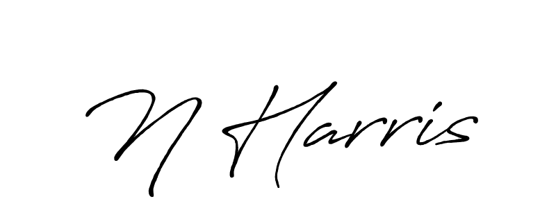 Also You can easily find your signature by using the search form. We will create N Harris name handwritten signature images for you free of cost using Antro_Vectra_Bolder sign style. N Harris signature style 7 images and pictures png