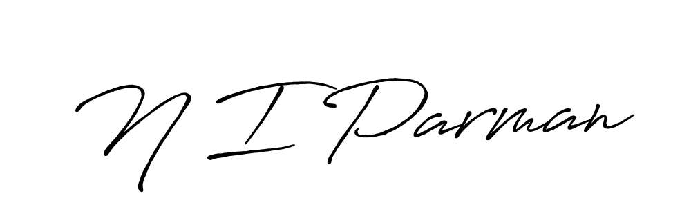 How to Draw N I Parman signature style? Antro_Vectra_Bolder is a latest design signature styles for name N I Parman. N I Parman signature style 7 images and pictures png