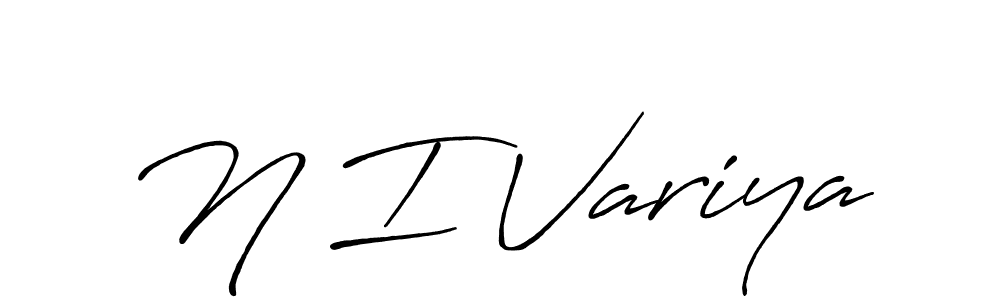 Check out images of Autograph of N I Variya name. Actor N I Variya Signature Style. Antro_Vectra_Bolder is a professional sign style online. N I Variya signature style 7 images and pictures png