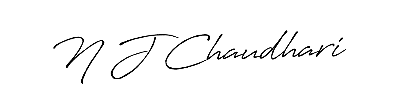 This is the best signature style for the N J Chaudhari name. Also you like these signature font (Antro_Vectra_Bolder). Mix name signature. N J Chaudhari signature style 7 images and pictures png