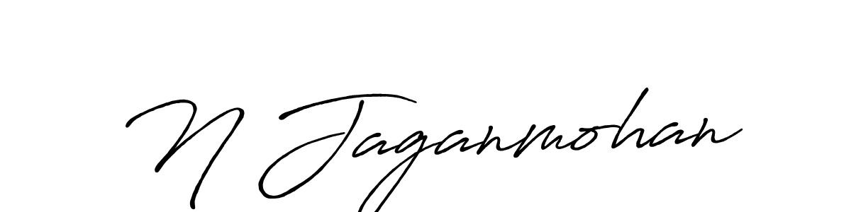 It looks lik you need a new signature style for name N Jaganmohan. Design unique handwritten (Antro_Vectra_Bolder) signature with our free signature maker in just a few clicks. N Jaganmohan signature style 7 images and pictures png