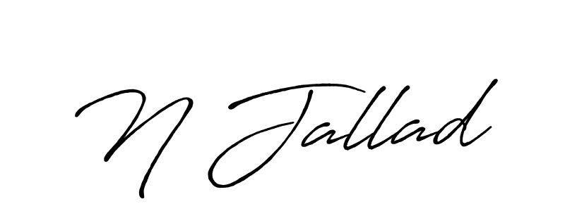 Here are the top 10 professional signature styles for the name N Jallad. These are the best autograph styles you can use for your name. N Jallad signature style 7 images and pictures png