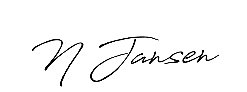 This is the best signature style for the N Jansen name. Also you like these signature font (Antro_Vectra_Bolder). Mix name signature. N Jansen signature style 7 images and pictures png
