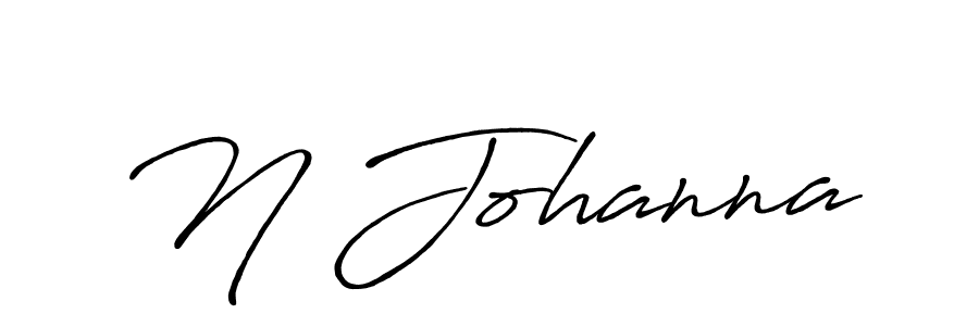 Make a beautiful signature design for name N Johanna. Use this online signature maker to create a handwritten signature for free. N Johanna signature style 7 images and pictures png