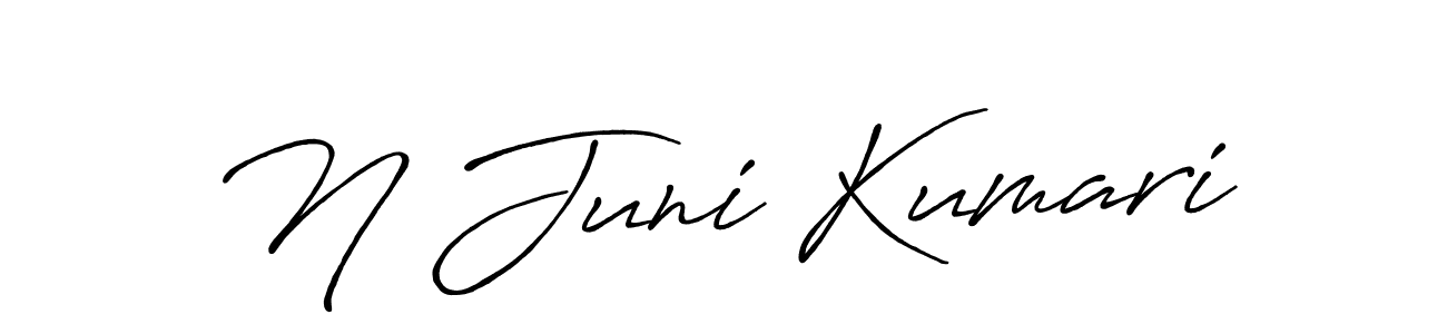 You can use this online signature creator to create a handwritten signature for the name N Juni Kumari. This is the best online autograph maker. N Juni Kumari signature style 7 images and pictures png