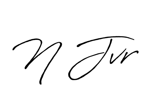 Once you've used our free online signature maker to create your best signature Antro_Vectra_Bolder style, it's time to enjoy all of the benefits that N Jvr name signing documents. N Jvr signature style 7 images and pictures png