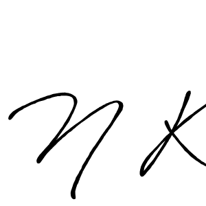 Antro_Vectra_Bolder is a professional signature style that is perfect for those who want to add a touch of class to their signature. It is also a great choice for those who want to make their signature more unique. Get N K name to fancy signature for free. N K signature style 7 images and pictures png