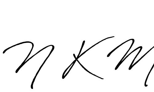 Also You can easily find your signature by using the search form. We will create N K M name handwritten signature images for you free of cost using Antro_Vectra_Bolder sign style. N K M signature style 7 images and pictures png