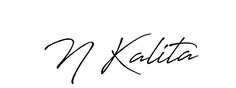 You can use this online signature creator to create a handwritten signature for the name N Kalita. This is the best online autograph maker. N Kalita signature style 7 images and pictures png