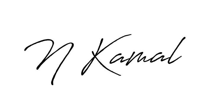 Antro_Vectra_Bolder is a professional signature style that is perfect for those who want to add a touch of class to their signature. It is also a great choice for those who want to make their signature more unique. Get N Kamal name to fancy signature for free. N Kamal signature style 7 images and pictures png
