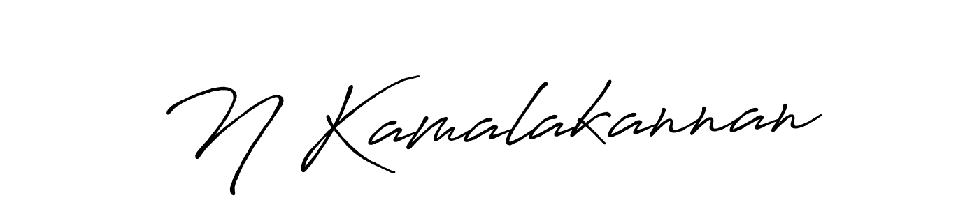 N Kamalakannan stylish signature style. Best Handwritten Sign (Antro_Vectra_Bolder) for my name. Handwritten Signature Collection Ideas for my name N Kamalakannan. N Kamalakannan signature style 7 images and pictures png