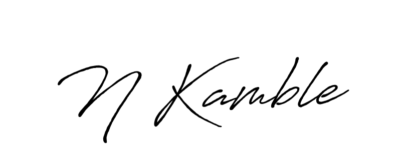 You can use this online signature creator to create a handwritten signature for the name N Kamble. This is the best online autograph maker. N Kamble signature style 7 images and pictures png