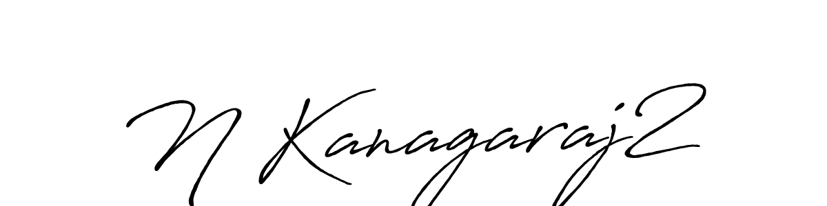 How to make N Kanagaraj2 name signature. Use Antro_Vectra_Bolder style for creating short signs online. This is the latest handwritten sign. N Kanagaraj2 signature style 7 images and pictures png