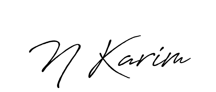 You can use this online signature creator to create a handwritten signature for the name N Karim. This is the best online autograph maker. N Karim signature style 7 images and pictures png