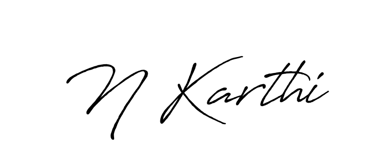 Antro_Vectra_Bolder is a professional signature style that is perfect for those who want to add a touch of class to their signature. It is also a great choice for those who want to make their signature more unique. Get N Karthi name to fancy signature for free. N Karthi signature style 7 images and pictures png