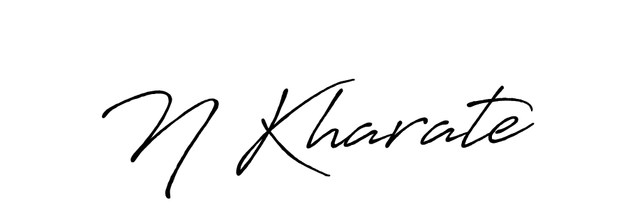 if you are searching for the best signature style for your name N Kharate. so please give up your signature search. here we have designed multiple signature styles  using Antro_Vectra_Bolder. N Kharate signature style 7 images and pictures png