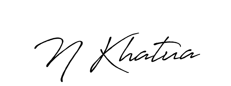 Antro_Vectra_Bolder is a professional signature style that is perfect for those who want to add a touch of class to their signature. It is also a great choice for those who want to make their signature more unique. Get N Khatua name to fancy signature for free. N Khatua signature style 7 images and pictures png