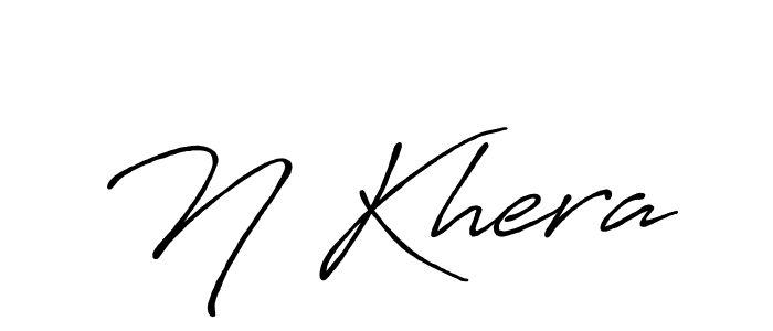 Here are the top 10 professional signature styles for the name N Khera. These are the best autograph styles you can use for your name. N Khera signature style 7 images and pictures png