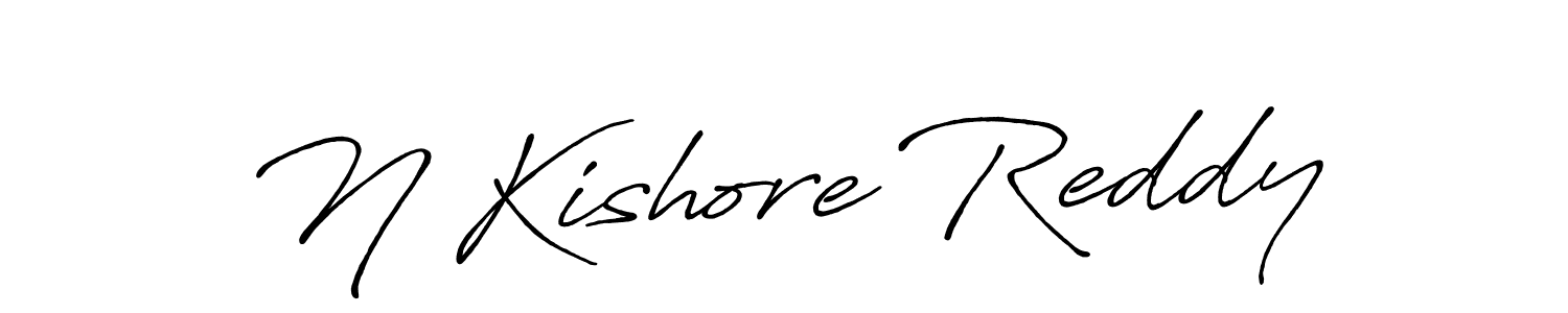 Once you've used our free online signature maker to create your best signature Antro_Vectra_Bolder style, it's time to enjoy all of the benefits that N Kishore Reddy name signing documents. N Kishore Reddy signature style 7 images and pictures png