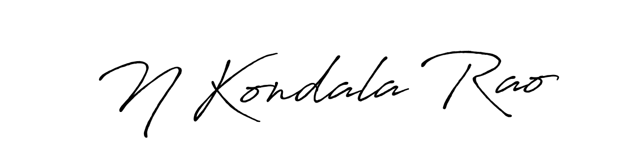 Antro_Vectra_Bolder is a professional signature style that is perfect for those who want to add a touch of class to their signature. It is also a great choice for those who want to make their signature more unique. Get N Kondala Rao name to fancy signature for free. N Kondala Rao signature style 7 images and pictures png