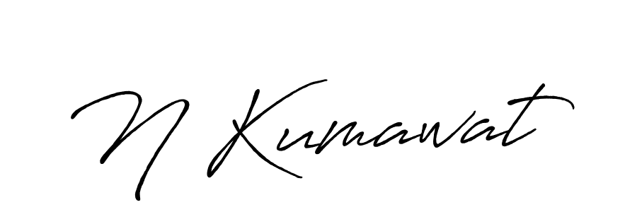 You should practise on your own different ways (Antro_Vectra_Bolder) to write your name (N Kumawat) in signature. don't let someone else do it for you. N Kumawat signature style 7 images and pictures png