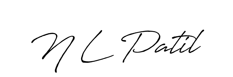 It looks lik you need a new signature style for name N L Patil. Design unique handwritten (Antro_Vectra_Bolder) signature with our free signature maker in just a few clicks. N L Patil signature style 7 images and pictures png