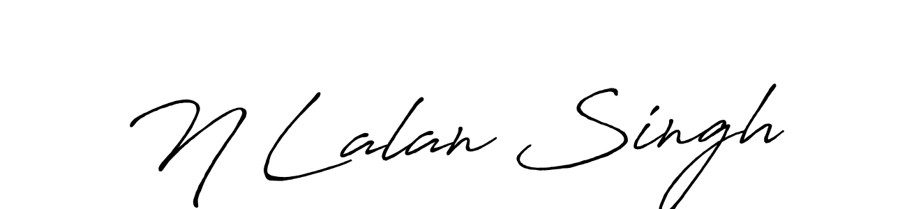 It looks lik you need a new signature style for name N Lalan Singh. Design unique handwritten (Antro_Vectra_Bolder) signature with our free signature maker in just a few clicks. N Lalan Singh signature style 7 images and pictures png