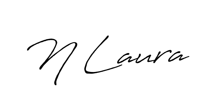 How to Draw N Laura signature style? Antro_Vectra_Bolder is a latest design signature styles for name N Laura. N Laura signature style 7 images and pictures png