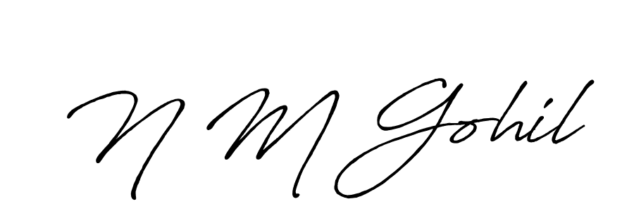 See photos of N M Gohil official signature by Spectra . Check more albums & portfolios. Read reviews & check more about Antro_Vectra_Bolder font. N M Gohil signature style 7 images and pictures png
