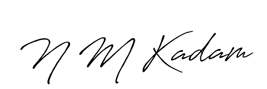 You can use this online signature creator to create a handwritten signature for the name N M Kadam. This is the best online autograph maker. N M Kadam signature style 7 images and pictures png