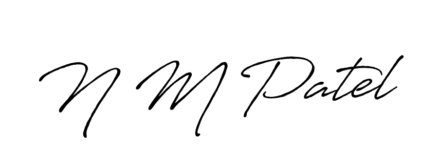 Once you've used our free online signature maker to create your best signature Antro_Vectra_Bolder style, it's time to enjoy all of the benefits that N M Patel name signing documents. N M Patel signature style 7 images and pictures png