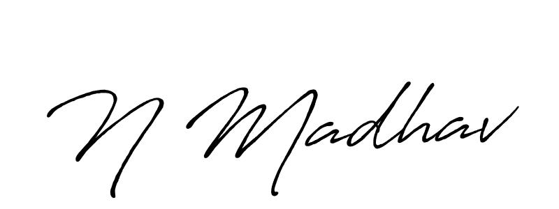 Make a short N Madhav signature style. Manage your documents anywhere anytime using Antro_Vectra_Bolder. Create and add eSignatures, submit forms, share and send files easily. N Madhav signature style 7 images and pictures png