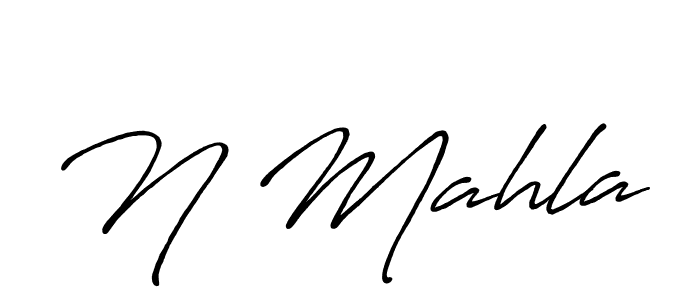 Similarly Antro_Vectra_Bolder is the best handwritten signature design. Signature creator online .You can use it as an online autograph creator for name N Mahla. N Mahla signature style 7 images and pictures png