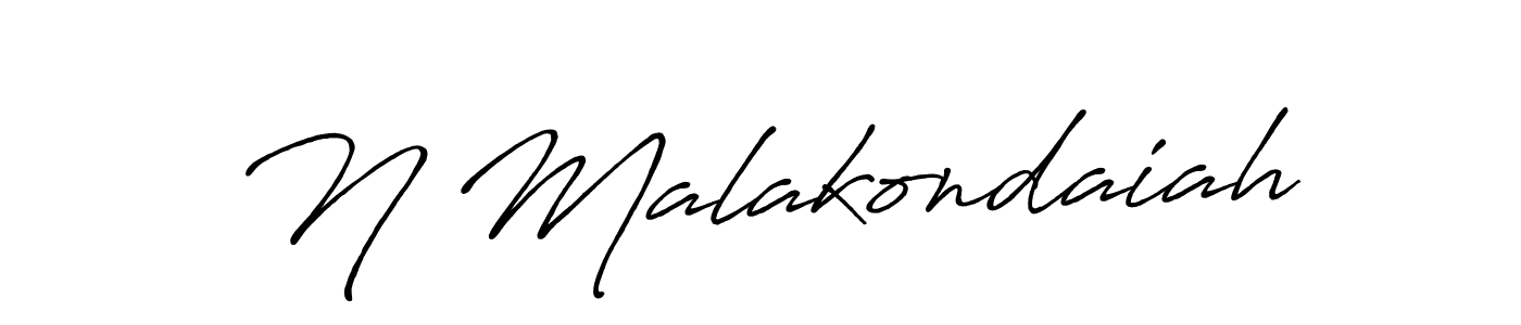Also You can easily find your signature by using the search form. We will create N Malakondaiah name handwritten signature images for you free of cost using Antro_Vectra_Bolder sign style. N Malakondaiah signature style 7 images and pictures png