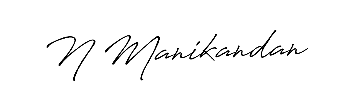 It looks lik you need a new signature style for name N Manikandan. Design unique handwritten (Antro_Vectra_Bolder) signature with our free signature maker in just a few clicks. N Manikandan signature style 7 images and pictures png