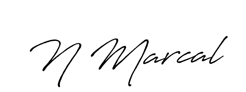 You can use this online signature creator to create a handwritten signature for the name N Marcal. This is the best online autograph maker. N Marcal signature style 7 images and pictures png