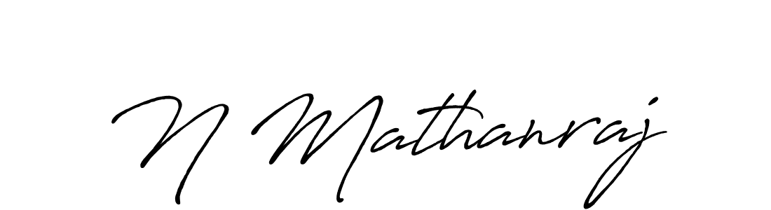 N Mathanraj stylish signature style. Best Handwritten Sign (Antro_Vectra_Bolder) for my name. Handwritten Signature Collection Ideas for my name N Mathanraj. N Mathanraj signature style 7 images and pictures png