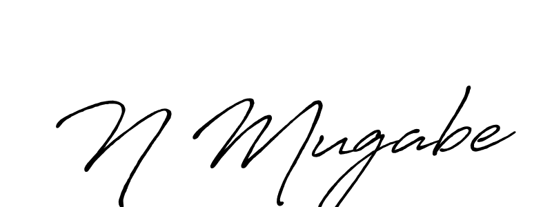 Use a signature maker to create a handwritten signature online. With this signature software, you can design (Antro_Vectra_Bolder) your own signature for name N Mugabe. N Mugabe signature style 7 images and pictures png