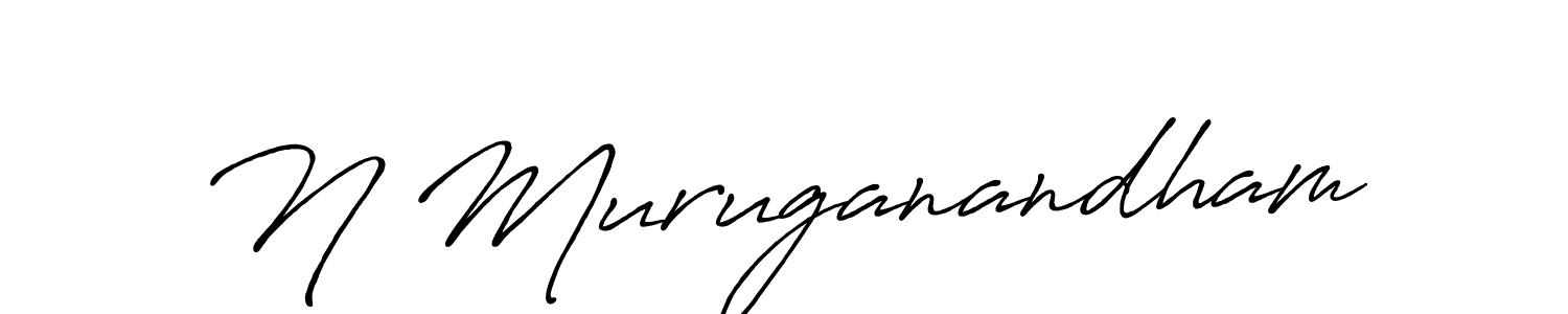 It looks lik you need a new signature style for name N Muruganandham. Design unique handwritten (Antro_Vectra_Bolder) signature with our free signature maker in just a few clicks. N Muruganandham signature style 7 images and pictures png