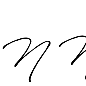 Best and Professional Signature Style for N N. Antro_Vectra_Bolder Best Signature Style Collection. N N signature style 7 images and pictures png