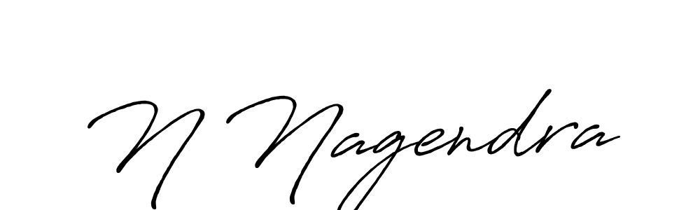 Make a beautiful signature design for name N Nagendra. Use this online signature maker to create a handwritten signature for free. N Nagendra signature style 7 images and pictures png