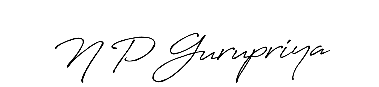 Make a short N P Gurupriya signature style. Manage your documents anywhere anytime using Antro_Vectra_Bolder. Create and add eSignatures, submit forms, share and send files easily. N P Gurupriya signature style 7 images and pictures png