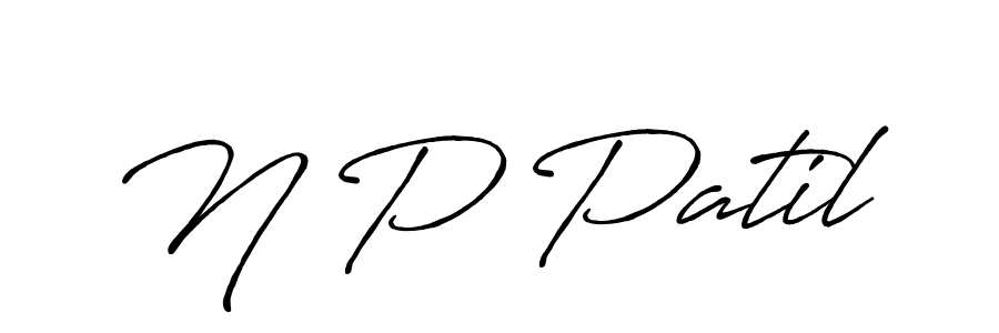 Also You can easily find your signature by using the search form. We will create N P Patil name handwritten signature images for you free of cost using Antro_Vectra_Bolder sign style. N P Patil signature style 7 images and pictures png